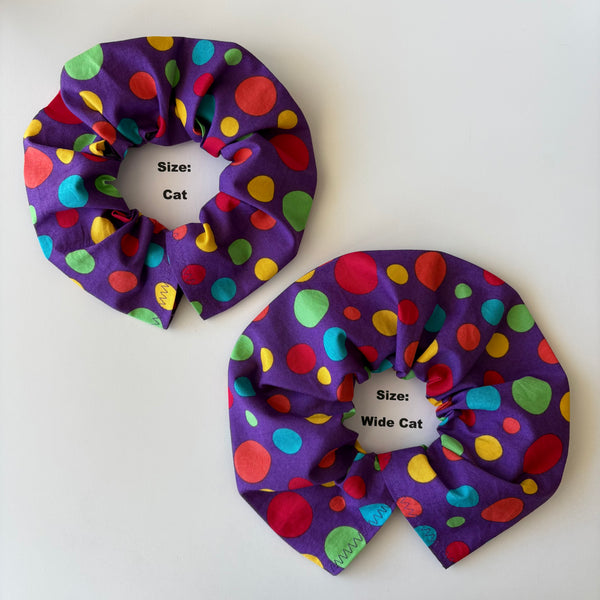 Cat Collar Cover - Wide Cat Size - Choice of fabrics