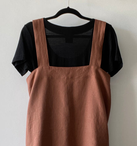 Linen Apron - Acorn