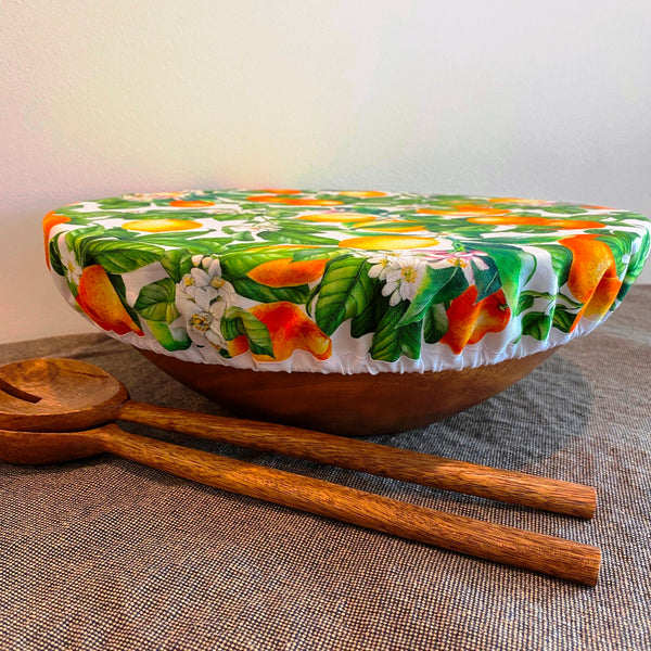 Reusable Bowl Cover - Oranges