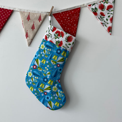 Christmas Stocking - Pīwakawaka