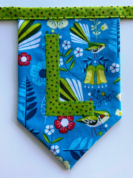 Personalised Bunting - Pīwakawaka