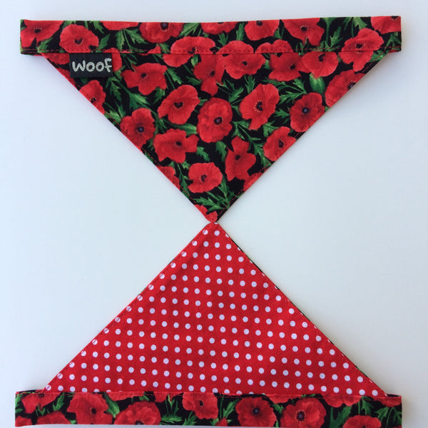 Dog Bandana - Tie on style