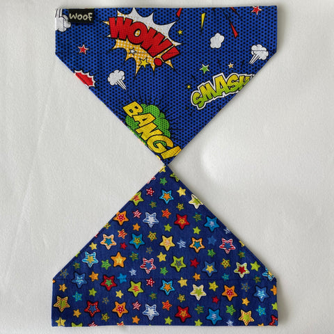 Dog Bandana - Over the collar style