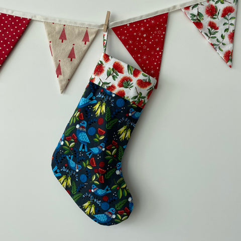 Christmas Stocking - Tūī