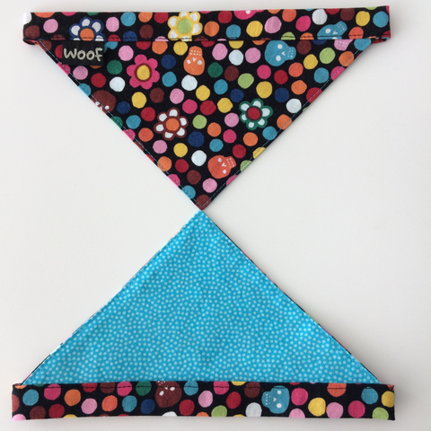 Dog Bandana - Tie on style